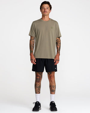 VA Circle Icon Short Sleeve Tee- RVCA