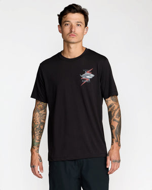 Tiger Shark Short Sleeve Tee - RVCA