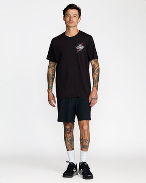 Tiger Shark Short Sleeve Tee - RVCA