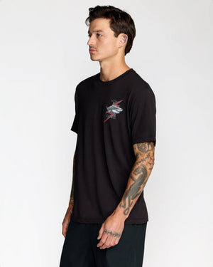 Tiger Shark Short Sleeve Tee - RVCA