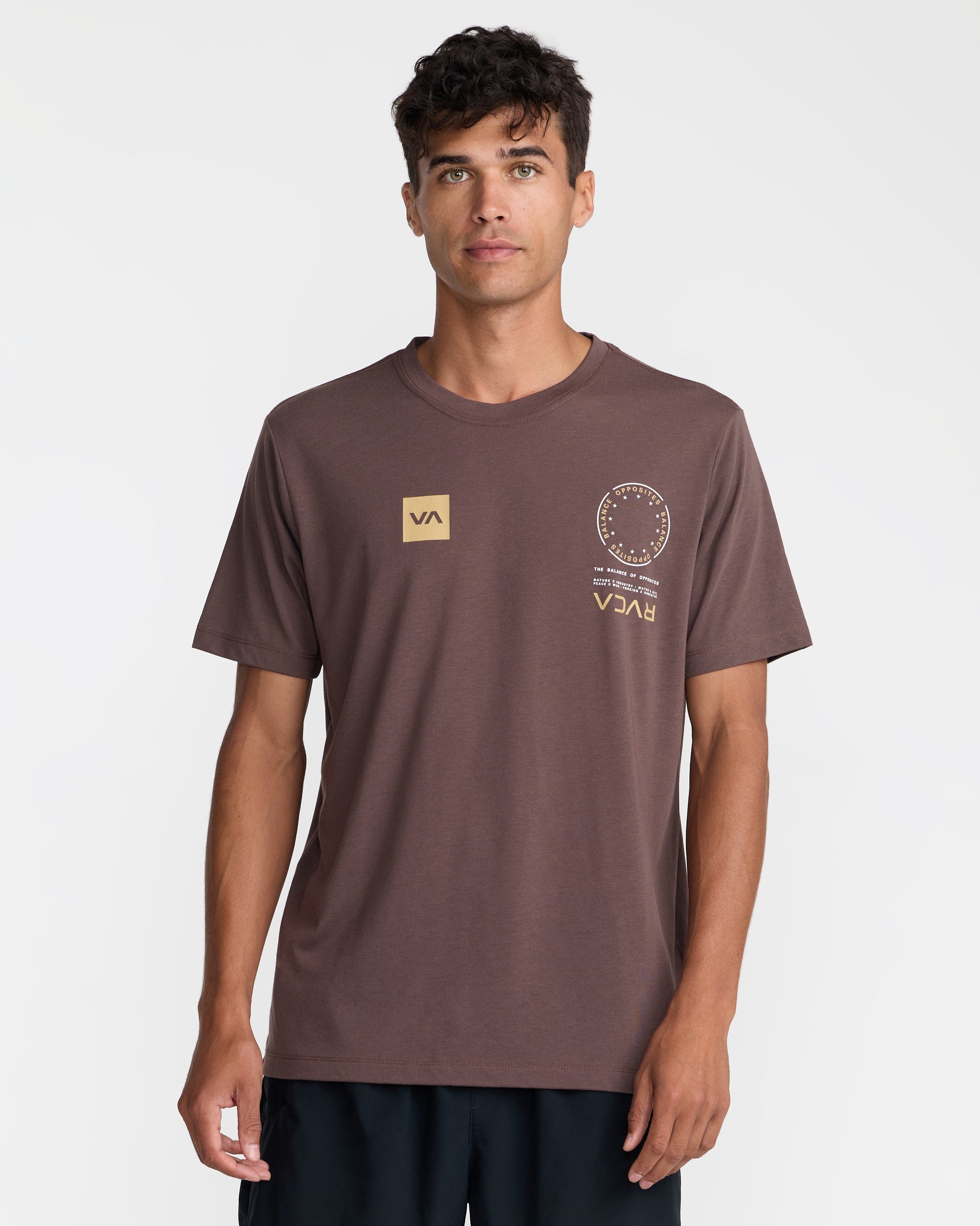 ⭐️❤️RVCA ブラウンS❤️⭐️ VA Mark 2 Short Sleeve Tee – RVCA