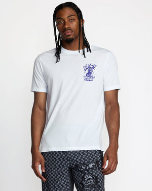 Jesse Barba Skull Wall Short Sleeve Tee - RVCA