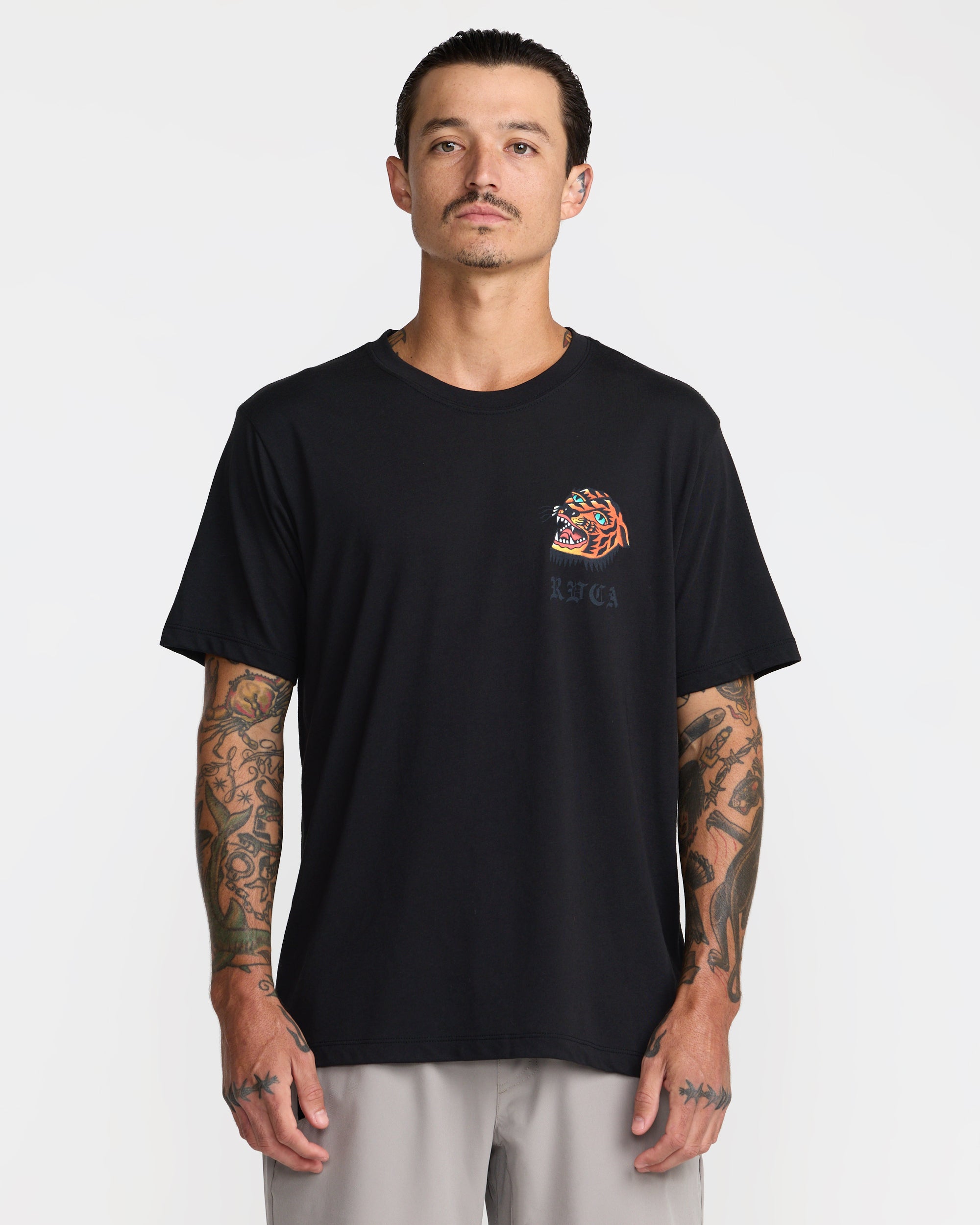 Kaleb Tiger Short Sleeve Tee – RVCA
