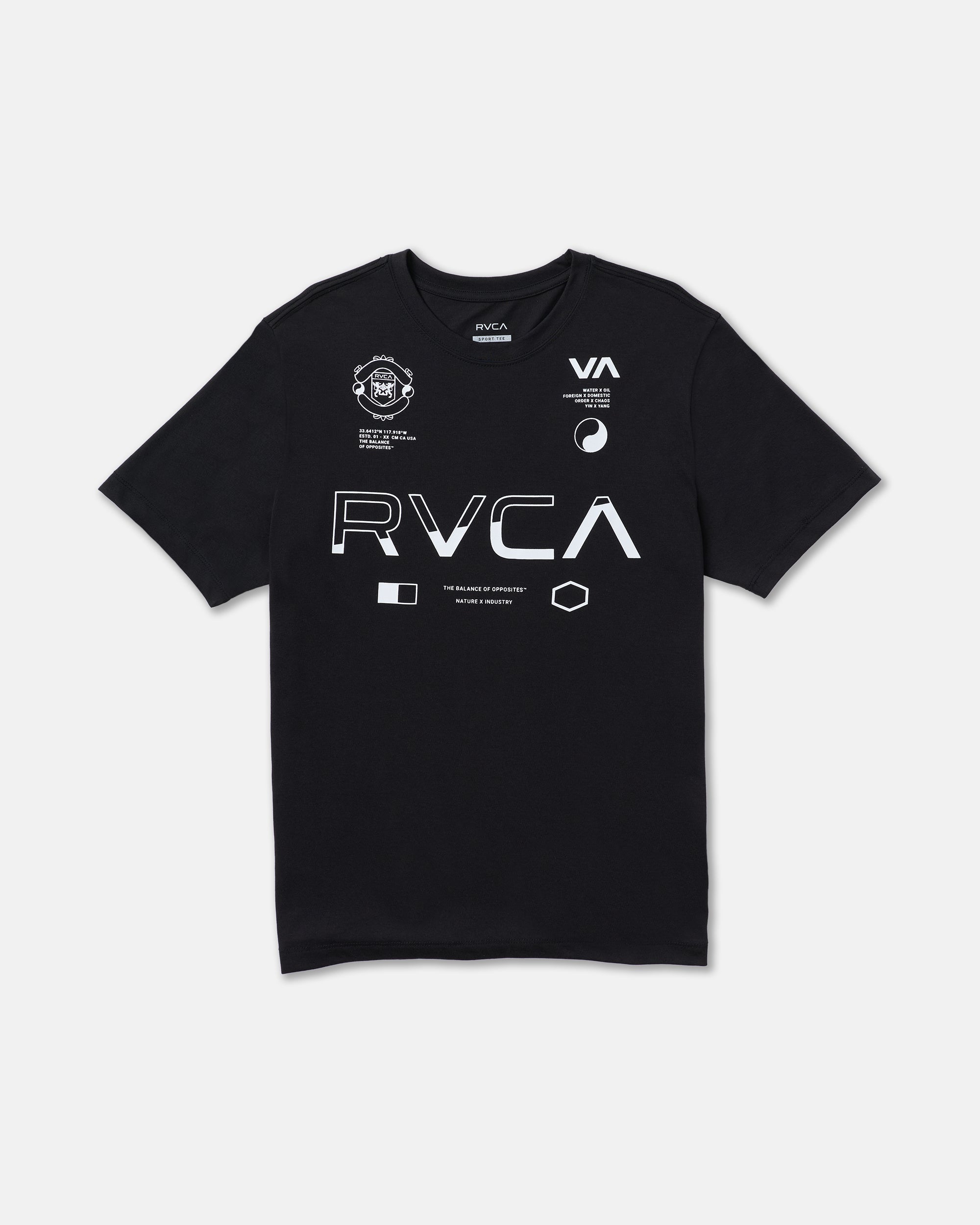 Split All Over Short Sleeve Tee – RVCA