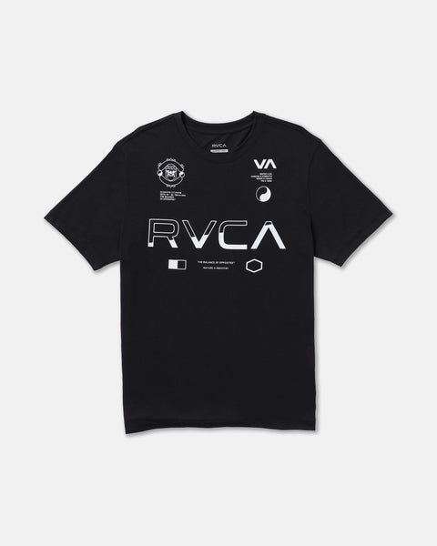 RVCA - RVCA テープロゴロンT XSサイズ Split All Over Short Sleeve Tee – RVCA