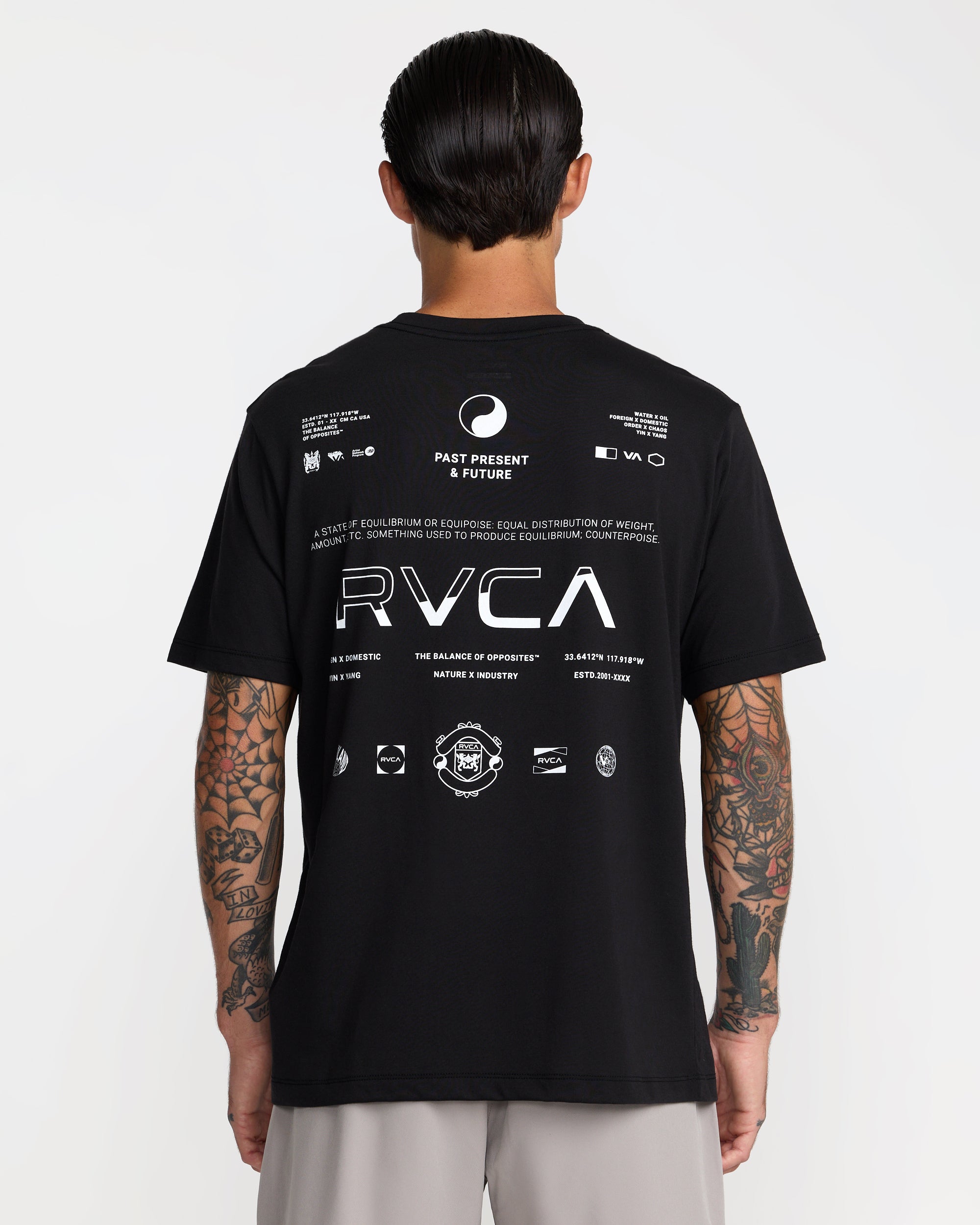 Split All Over Short Sleeve Tee – RVCA