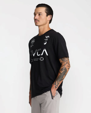 Split All Over Short Sleeve Tee