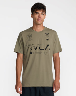 Split All Over Short Sleeve Tee