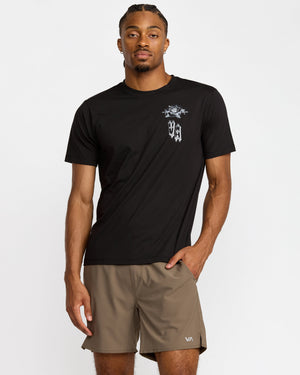 Benj Tiger Eyes Short Sleeve Tee - RVCA
