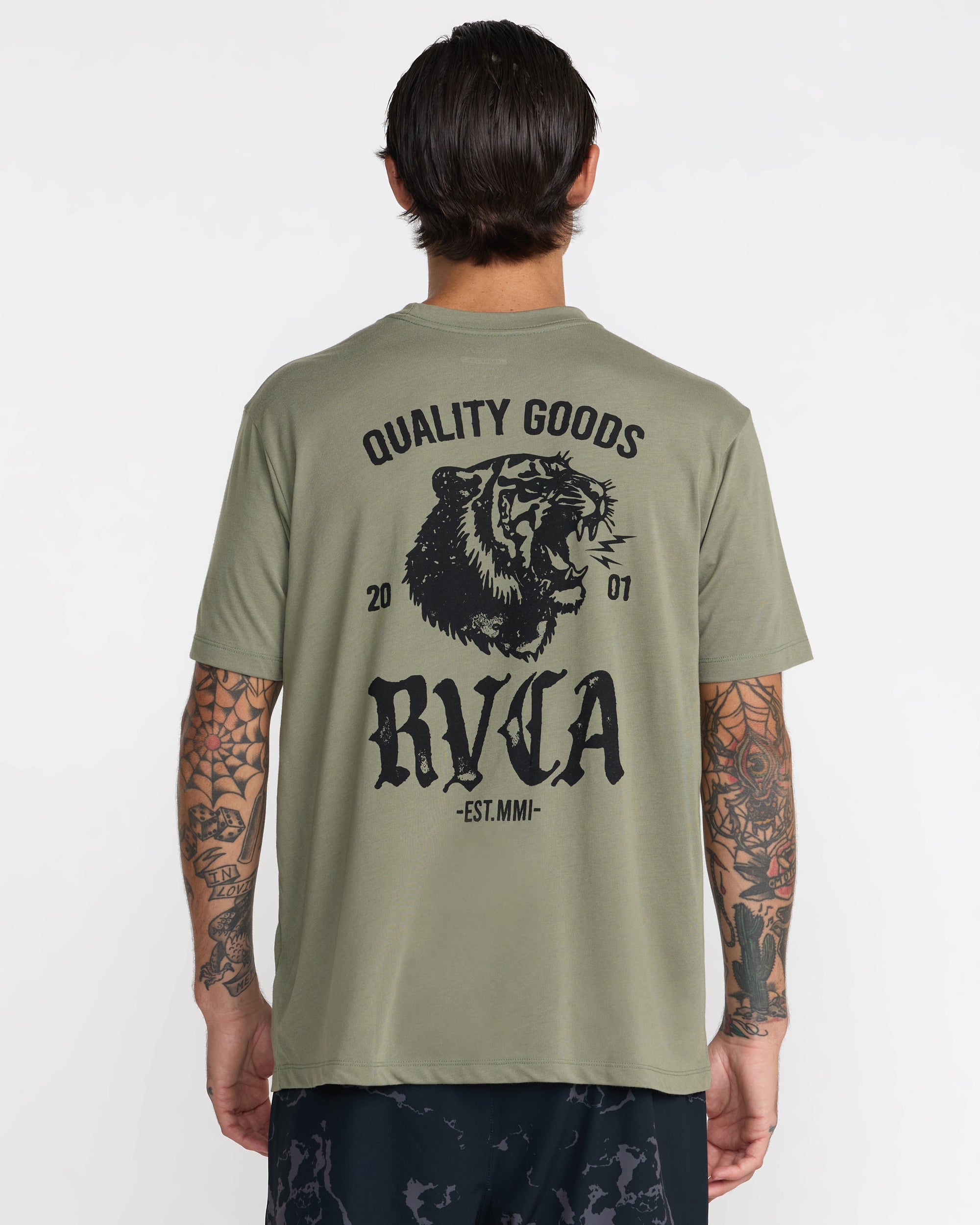 Big Cat Short Sleeve Tee – RVCA