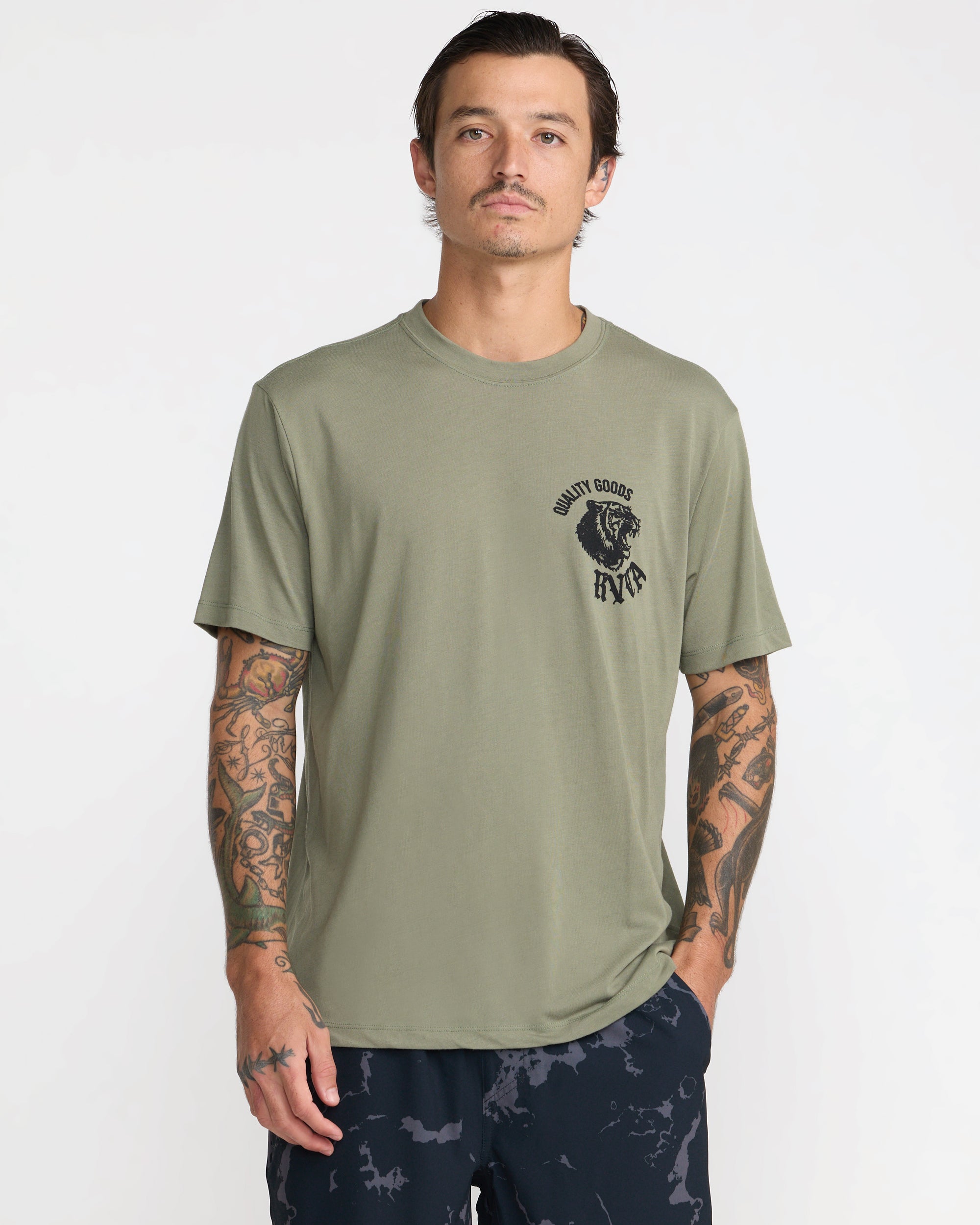 Big Cat Short Sleeve Tee – RVCA