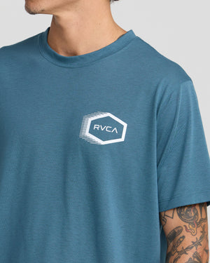 Tech Hex Short Sleeve Tee