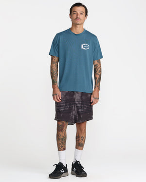 Tech Hex Short Sleeve Tee