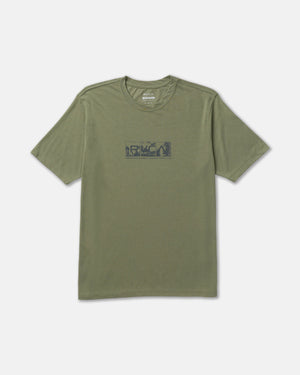 Tri Industry Short Sleeve Tee- RVCA