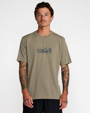 Tri Industry Short Sleeve Tee- RVCA