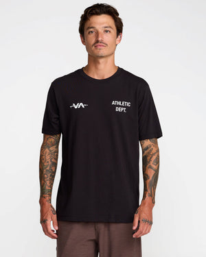 Athletic Department Short Sleeve Tee- RVCA