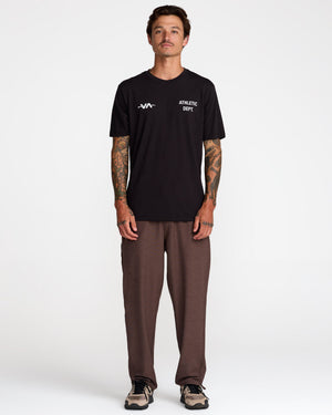 Athletic Department Short Sleeve Tee- RVCA
