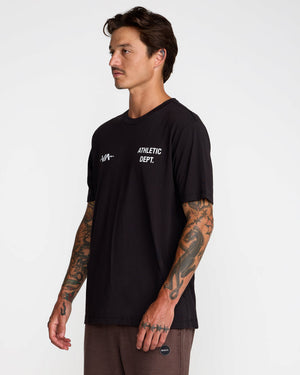 Athletic Department Short Sleeve Tee- RVCA