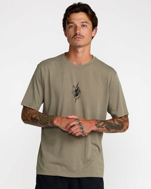 Hawaii Squadron Short Sleeve Tee- RVCA