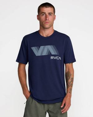 VA Blur Short Sleeve Tee- RVCA