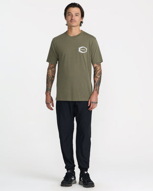 Tech Hex Short Sleeve Tee