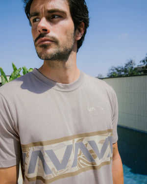 VA Banded Floral Short Sleeve Tee