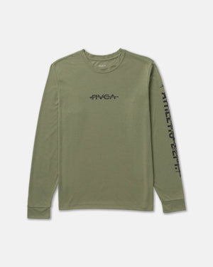 Athletic Dept Long Sleeve Tee- RVCA