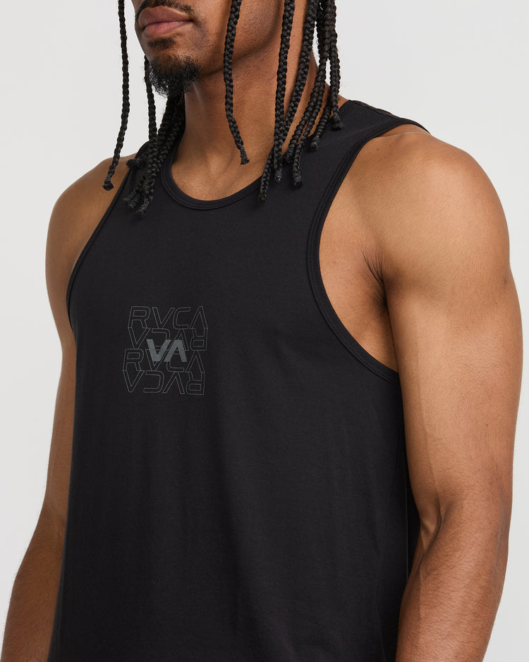 RVCA Pin Flip Tank - Black