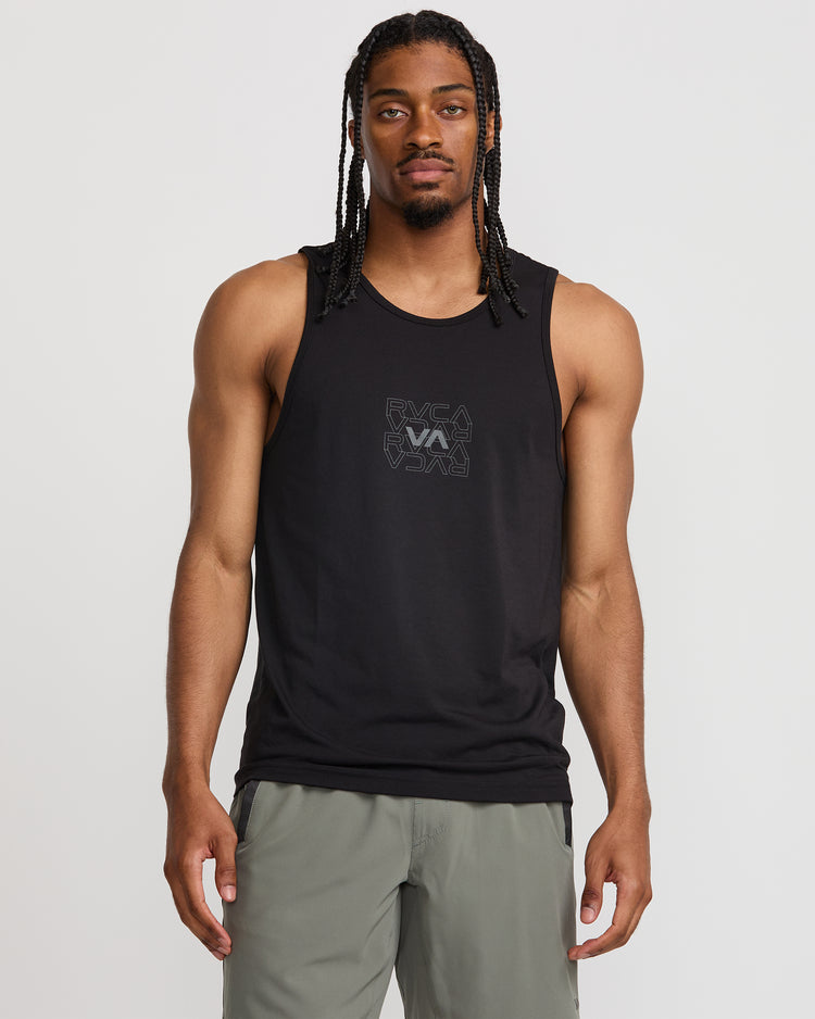 RVCA Pin Flip Tank - Black