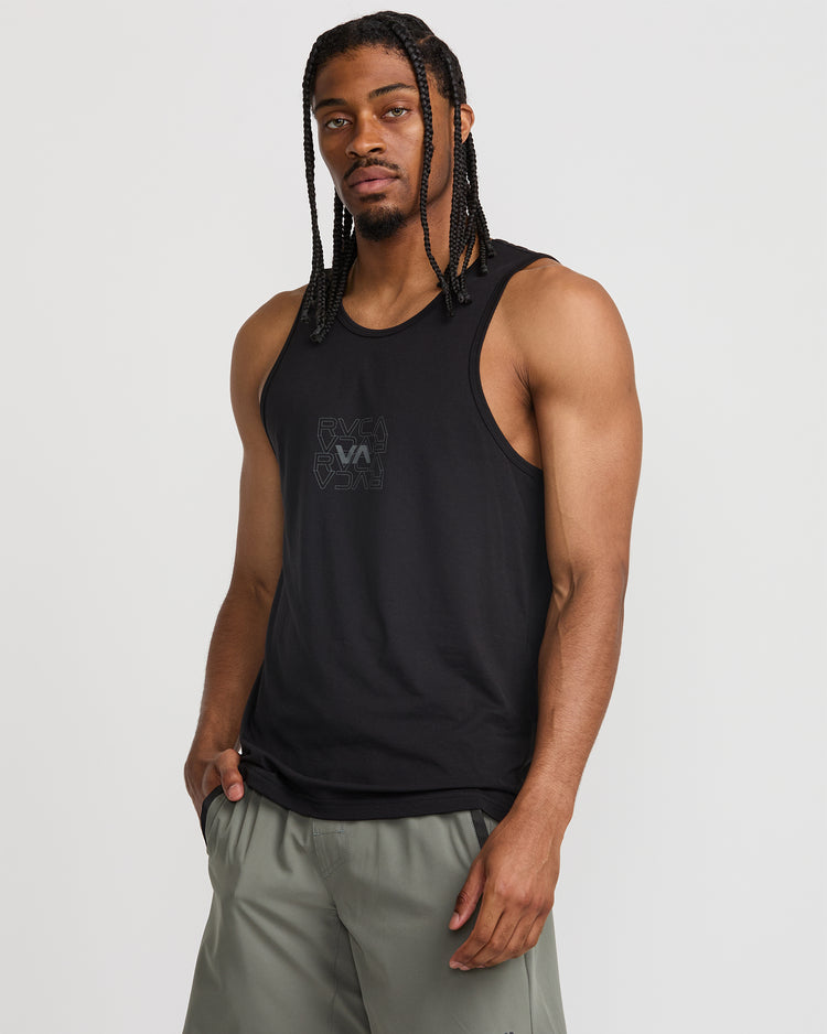 RVCA Pin Flip Tank - Black