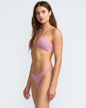 Chevy Grooves Halter Bandeau Bikini Top - RVCA