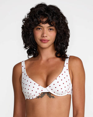 Dot Underwire Bikini Top