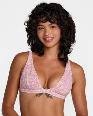 Roma Fixed Tall Triangle Bikini Top
