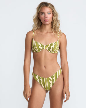 Beach Wave Underwire Bikini Top - RVCA