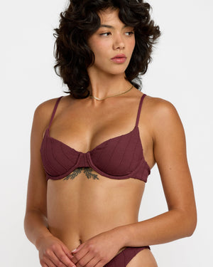 Chevy Grooves 90s Underwire Bikini Top - RVCA