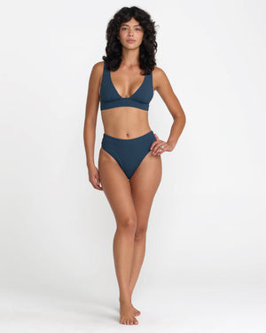 Flat Rib Tall Tri Bralette