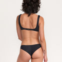 Solid Cheeky Bikini Bottom - Rvca Black