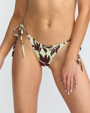 Paradiso Tie Side Cheeky Bikini Bottom - RVCA