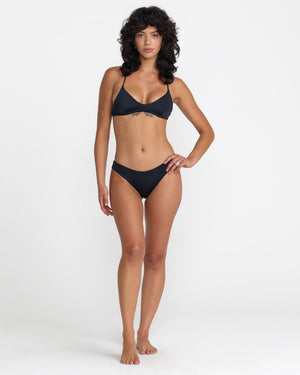 Solid Cheeky Bikini Bottom