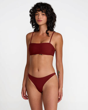Micro Rib Ultra Skimpy Bikini Bottom