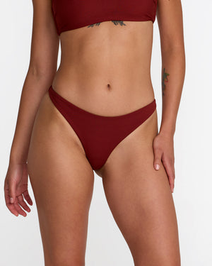 Micro Rib Ultra Skimpy Bikini Bottom