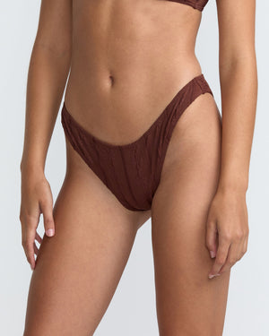 Sweetness Medium French Bikini Bottom - RVCA