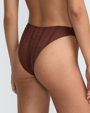 Sweetness Medium French Bikini Bottom - RVCA