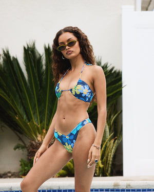 Flower Gazer V FT Medium French Bikini Bottom - RVCA