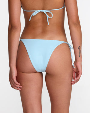 Micro Rib Medium French Tie Bikini Bottom