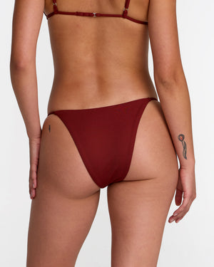 Micro Rib Medium French Bikini Bottom