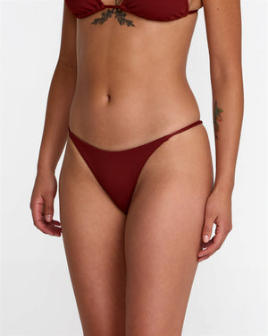 Micro Rib Medium French Bikini Bottom