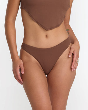 Crinkle Medium French Bikini Bottom