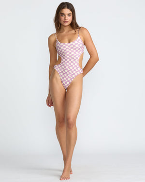 In The Groove Rev Square Neck One Piece - RVCA