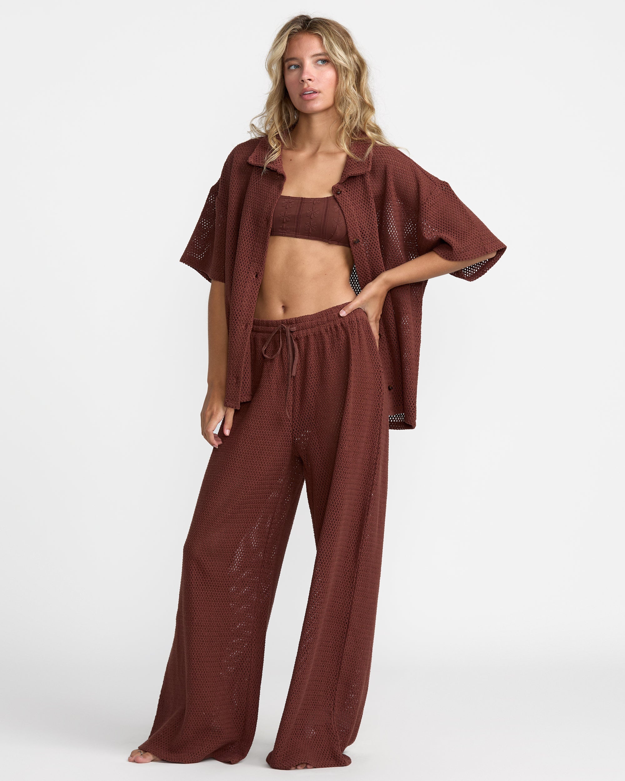 Fade Crochet Pants - RVCA